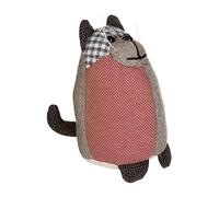 Premier Heritage Cat Large Door Stop, Polyester Fibre Filling, Polyester, Acrylic, Brown