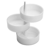 PREMIER Housewares 0806586 Portaoggetti 3 Livelli in Plastica Bianca