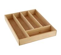 Premier Housewares Vassoio per le posate in betulla, 5 x 30 x 38 cm