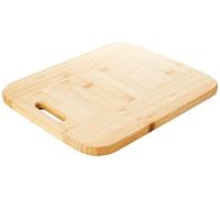 PREMIER Housewares 1103931 Tagliere con Manico di bambù, 34x29 cm