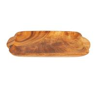 PREMIER Housewares 1104619 Vassoio da Portata con Manici, Socorro Legno Acacia, Marrone