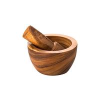 Premier Housewares 1104626 Mortaio con Pestello Socorro in Legno di Acacia