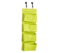Premier Housewares 1901116 sopra La Porta Appendere Organizzatore 4 Livelli, Poliestere Verde
