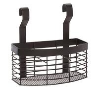 Premier Housewares 507225 Sorello - Cesto portaoggetti da appendere, in ferro, nero, 12 x 20 x 21 cm
