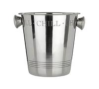 Premier Housewares 507696 Bombay Chill - Raffreddatore per Vino con Manici, in Acciaio Inox, Colore: Argento, 22 x 24 x 20 cm