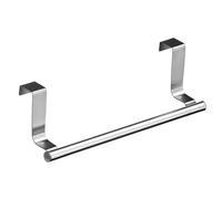 Premier Housewares 509694 Appendiabiti Basculante sopra Porta, Acciaio Inox, 23 cm