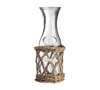 Premier Housewares, Barattolo per Cottage in Campagna, Colore Grigio, Vetro, Grey, 13 x 13 x 28 cm