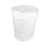Premier Housewares Cesto Pop Up, 60 x 43 x 43 cm, colore: Bianco