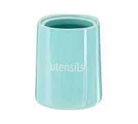Premier Housewares Fletcher-Vaso Porta Utensili, Colore: Blu