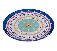 Premier Housewares Mimo Bazaar Piastra Laterale, in melamina, Colore: Multicolore/Colorata, 20 x 20 x 1 cm