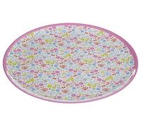Premier Housewares Mimo Casey Piatto Piano, Melamina, Multicolore, 25 x 25 x 1 cm