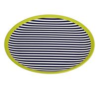 Premier Housewares Mimo Stripe Piatto, in melamina, Colore: Multicolore/Colorata, 20 x 20 x 1 cm