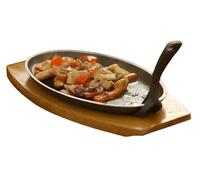 Premier Housewares Piatto di ghisa, 24 cm x 14 cm