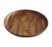 Premier Housewares - Piatto in legno di acacia, marrone, 3 x 31 x 31 cm