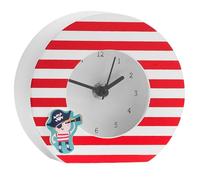 Premier Housewares Pirate Orologio da Tavolo, PVC, Multicolore, 13x5x12 cm