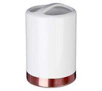 Premier Housewares PREM-1601622 Supporto per Spazzolini, Plastica, Materiale Ceramica, Bianco, 7x7x14 cm
