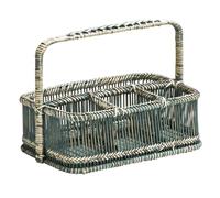 Premier Housewares PREM-1901434 Cestino, Bambú, Verde, 29x20x23 cm