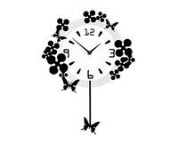 Premier Housewares PREM-2200728 Orologio da Parete, PVC, Bianco, 40x3x50 cm