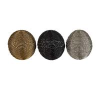 Premier Housewares - Sfere Decorative in Metallo, Multicolore