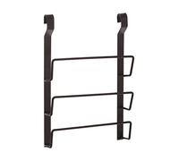 Premier Housewares Sorello Appeso Rack, Coperchio, Ferro, Nero, 7 x 24 x 36 cm