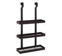 Premier Housewares Sorello Appeso Rack, Ferro, Nero, 9 x 26 x 44 cm