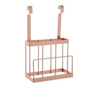 Premier Housewares Sorello Coltello appesi Rack, Ferro, Oro Rosa, 12 x 24 x 39 cm