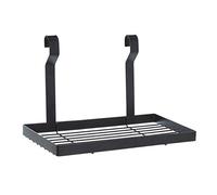 Premier Housewares Sorello - Scaffale da Appendere, in Ferro, Nero, 18 x 30 x 19 cm