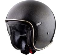 Premier Le Petit Classic Evo U10 Glitter, casco aperto M female Nero/Oro