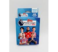 Premier League 2025 2026 figurine - Mega Pack Topps