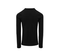Premier Long John Roll-Sleeve Tee (PR318) - Plain Crew Neck T-Shirt
