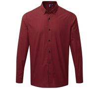 Premier Maxton Camicia A Quadri Manica Lunga Uomo (RW9524)