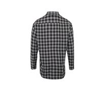 Premier Mulligan controllare camicia a maniche lunghe in cotone (PR250) - Unisex