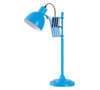 Premier PREM-2501692 Lampada da Tavolo, Metallo, Blu