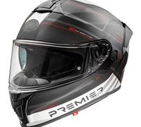 Premier Evoluzione SP, casco integrale L male Opaco Nero/Bianco/Rosso