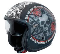 Casco jet Premier VINTAGE SK9 BM 22.06 in fibra multicolor L