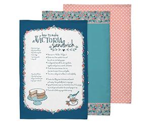 Premier Pretty Things-Set di 3 Strofinacci, Cotone, Multicolore, 1 x 50 x 70 cm, 3 Set
