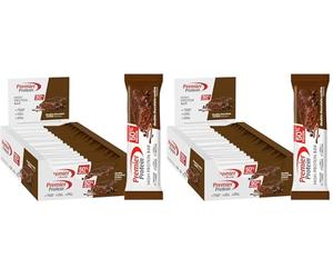Premier Protein - High Protein Bar 50% - Double Chocolate Cookie - 16x40g - basso contenuto di zuccheri - low carb - senza olio di palma (Confezione da 2)