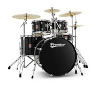 Premier Revolution da 22" 5 Pezzi Pacchetto Batteria, Nera