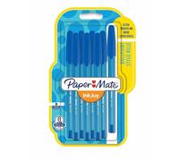 PAPER MATE Premier Stationery Papermate Inkjoy - Penna a sfera, confezione da 8, colore: Blu