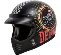 Premier Trophy MX Speed Demon, casco cross S male Opaco Nero/Oro/Rosso