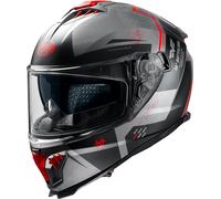 Premier Typhoon BA 17 BM Casco, grigio-argento, taglia L per maschi