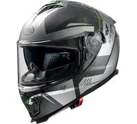 Premier Typhoon BA Mily BM Casco, nero-grigio, taglia 2XL per maschi