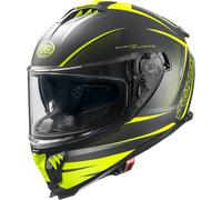 Premier Typhoon FR, casco integrale M male Opaco Nero/Giallo Fluo