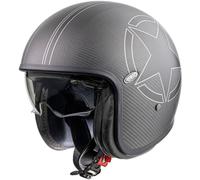 Premier Vintage Carbon Star, Casco Jet S male Nero