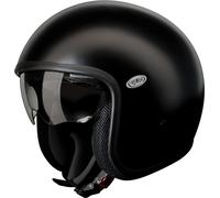Premier Vintage, casco jet S male Nero Opaco