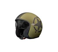 Premier Vintage Star, casco aperto L male Opaco Oliva/Nero