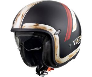 Premier Vintage DO O.S., casco jet XS male Opaco Nero/Bianco/Rosso