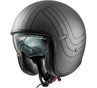 Premier Vintage EX, casco jet L male Opaco Grigio Scuro/Nero