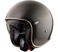Premier Vintage Glitter, casco jet L male Nero/Oro