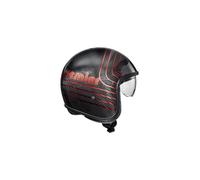 Casco Jet Premier VINTAGE PLATINUM ED. CARBON EX RED CHROMED Taglia:L